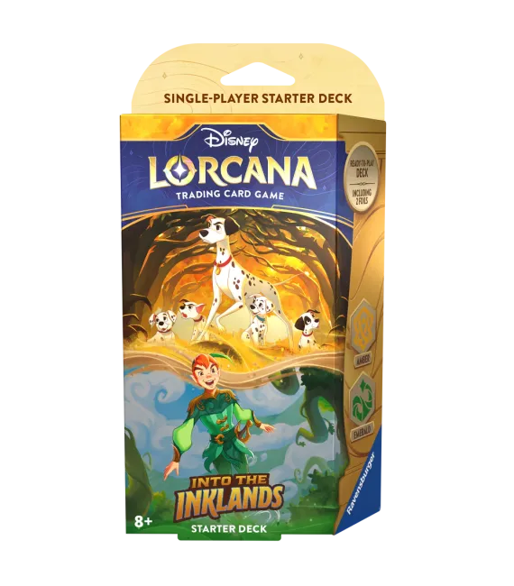 Disney Lorcana Into the Inklands - Starter Deck: Amber y Emerald