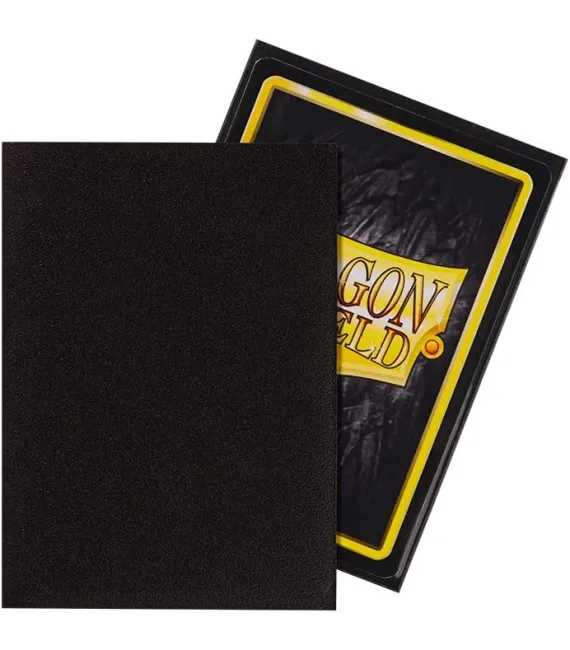 Fundas Dragon Shield Standard - Matte Black (100 uds)