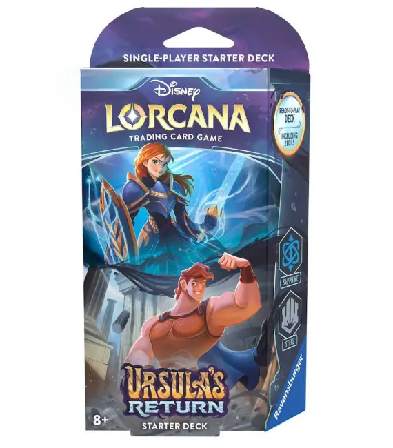 Disney Lorcana Ursula Return Starter Deck: Sapphire y Steel
