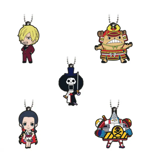 One Piece Gashapon Rubber Mascot Wanokuni