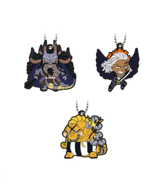 One Piece Gashapon Rubber Mascot Wanokuni