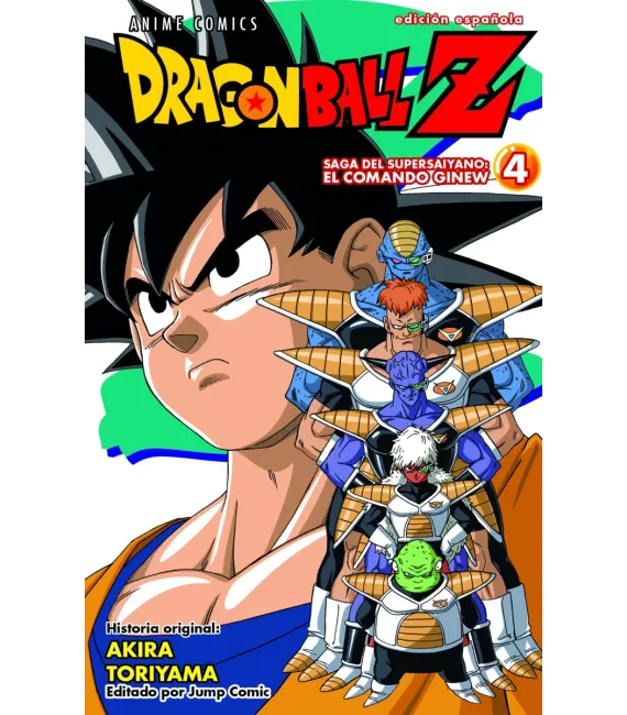 Dragon Ball Z Anime Comics Saga del comando Ginew Nº 4 (de 6)