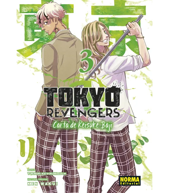 Tokyo Revengers: Carta de Keisuke Baji Nº 03