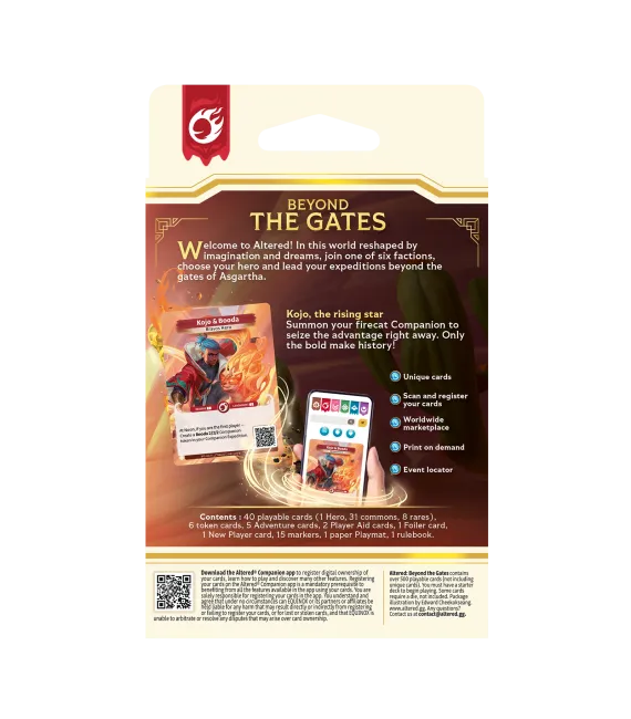 Altered TCG Starter Deck: Bravos (INGLÉS)