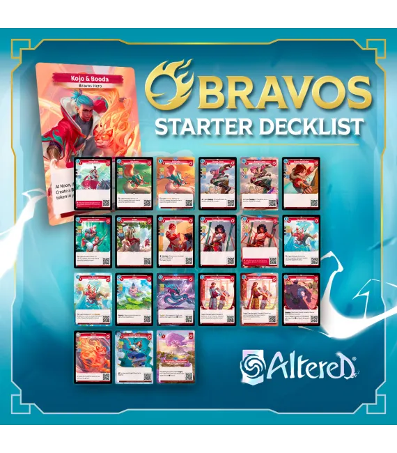 Altered TCG Starter Deck: Bravos (INGLÉS)