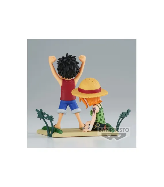 Figura Monkey D. Luffy & Nami – Log Stories