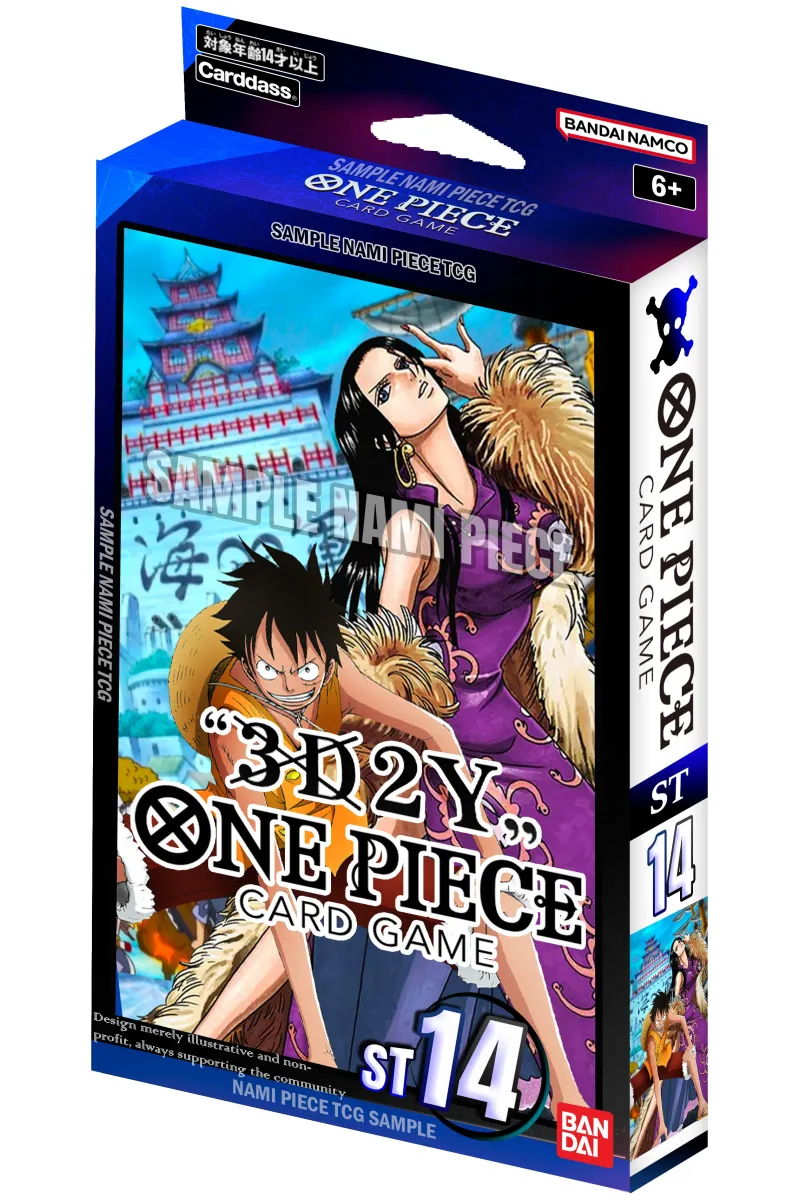 One Piece Card Game ST-14 3D2Y: Starter Deck — Mazos construidos