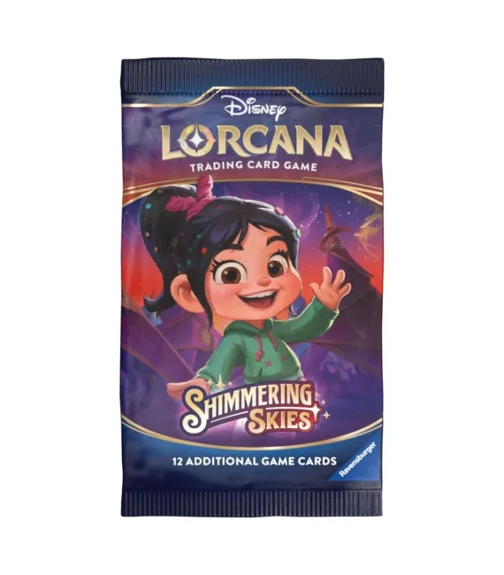Disney Lorcana Shimmering Skies Booster: Caja de 24 sobres
