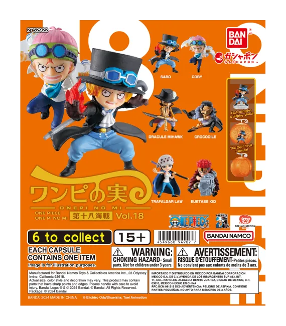 One Pi no Mi 18 (One Piece Gashapon)