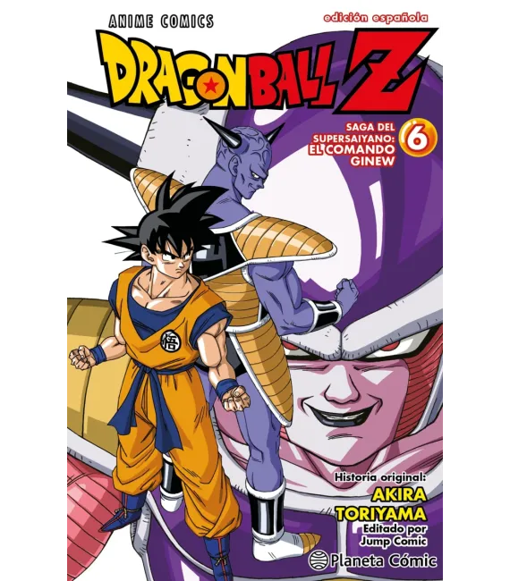 Dragon Ball Z Anime Comics Saga del comando Ginew Nº 6 (de 6)