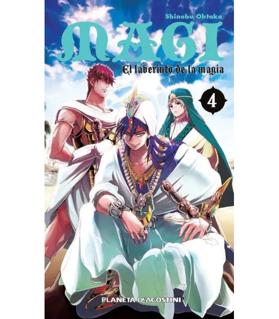 Magi el Laberinto de la Magia Nº 04