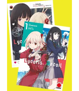 Lycoris Recoil Pack Especial tomo 1 + Novela Ordinary Days + Figura Acrílica