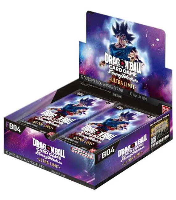 Dragon Ball Super Fusion World FB-04 Ultra Limit: Caja de 24 sobres