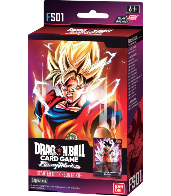 Dragon Ball Super Fusion World FS-01 Starter Deck: Son Goku