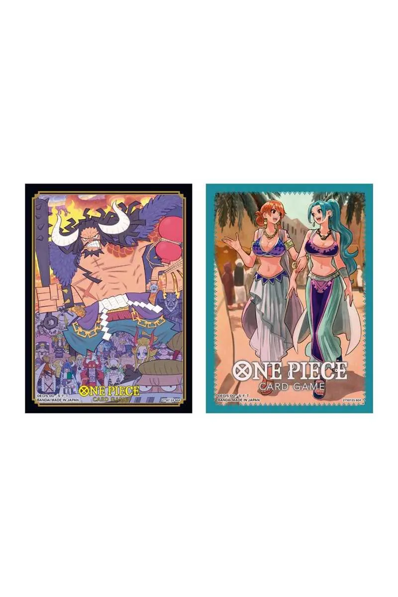 One Piece Card Game: Official Sleeve Bandai Stores Lim. Edition Vol.1 - Nami & Vivi One Piece Card Game: Official Sleeve Bandai Stores Lim. Edition Vol.1 - Nami & Vivi
