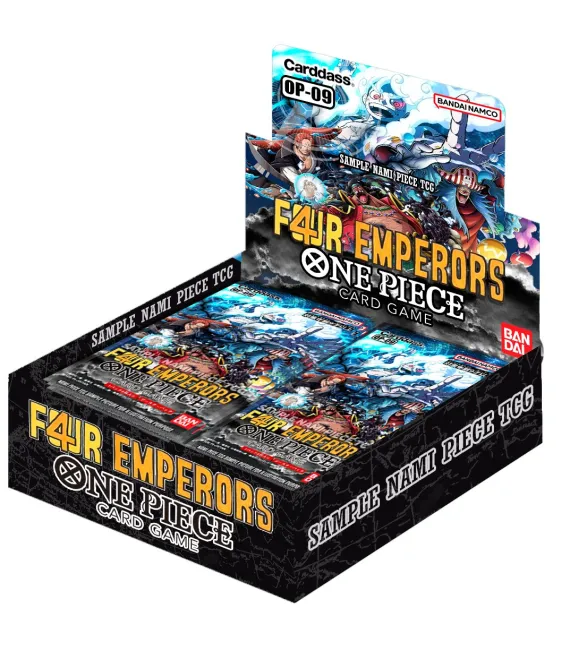 One Piece Card Game OP-09 Emperors in the New World: Caja de 24 sobres