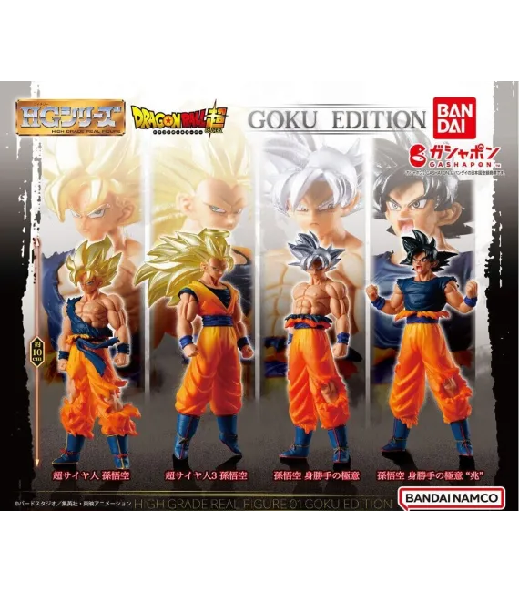 Dragon Ball Gashapon HG 01 GOKU EDITION
