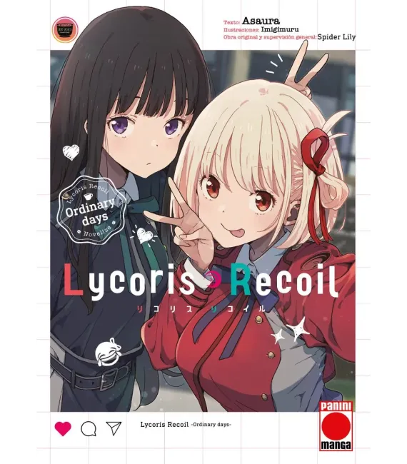Lycoris Recoil: Ordinary Days (Novela)
