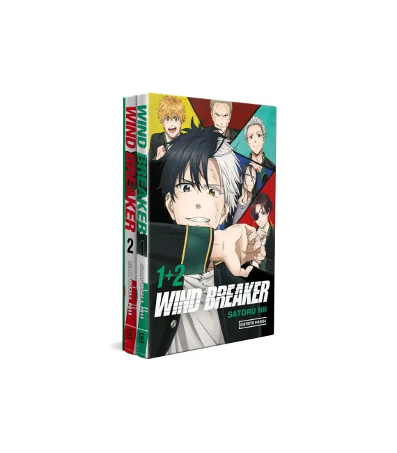Pack Wind Breaker 1 + Wind Breaker 2 (edición especial anime)