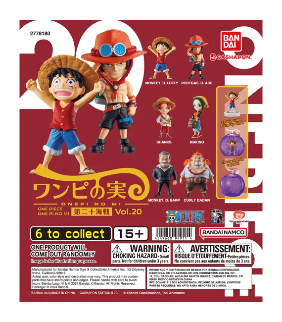 One Pi no Mi 20 (One Piece Gashapon)