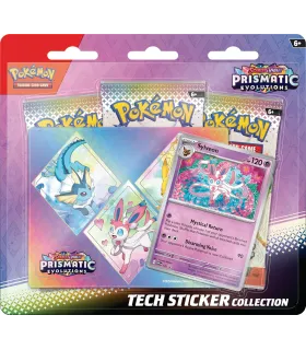 Pokémon TCG: Scarlet & Violet—Prismatic Evolutions Tech Sticker Collection (INGLES)