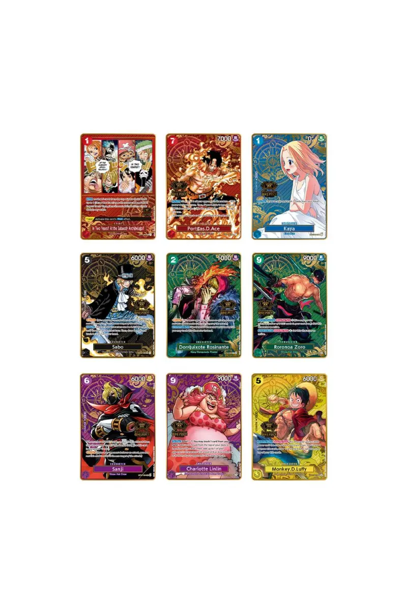 One Piece Card Game: Japanese 2nd Anniversary Set