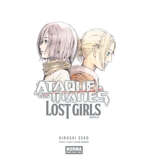 Ataque a los Titanes: Lost Girls (Novela)