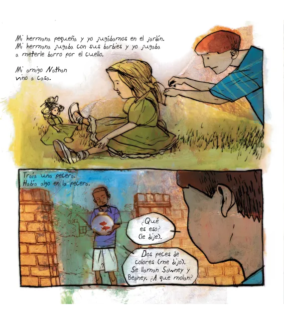 El día que cambié a mi papá por dos peces de colores