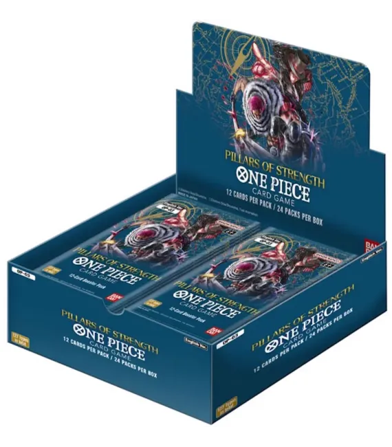 One Piece Card Game OP-03 Pillars of Strength: Caja de 24 sobres
