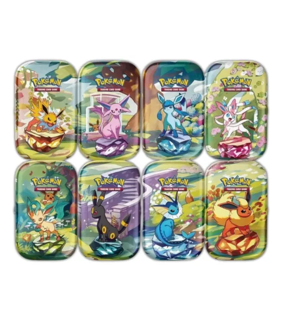 Pokémon TCG: Scarlet & Violet Prismatic Evolutions: Mini Tin (INGLES)