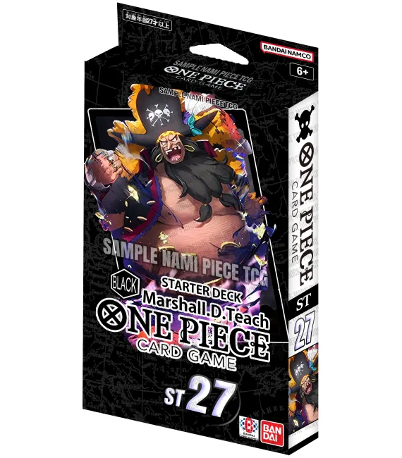 One Piece Card Game ST-27: BLACK Marshall D. Teach