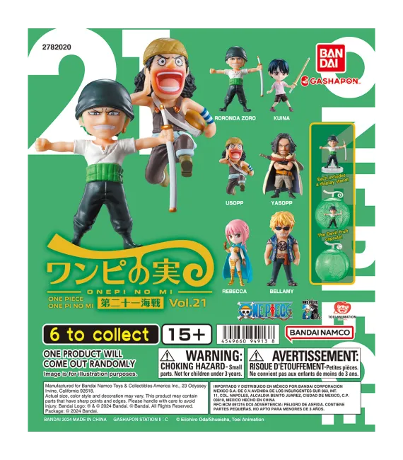 One Pi no Mi 21 (One Piece Gashapon)