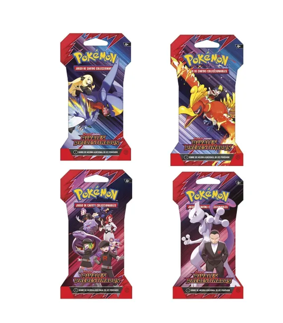 Pokémon TCG: Scarlet & Violet - Rivales Predestinados Sleeved (ESPAÑOL)