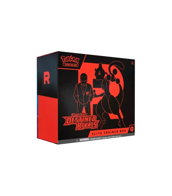 Pokémon TCG: Scarlet & Violet - Rivales Predestinados Elite Trainer Box (ESPAÑOL)