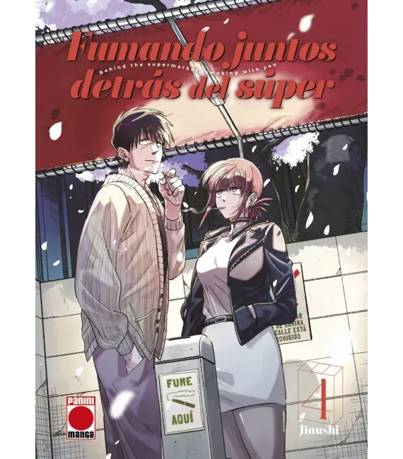 Fumando juntos detrás del súper Nº 04