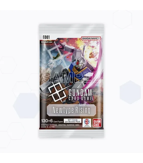 Gundam Card Game GD-01 Newtype Rising: Caja de 24 sobres