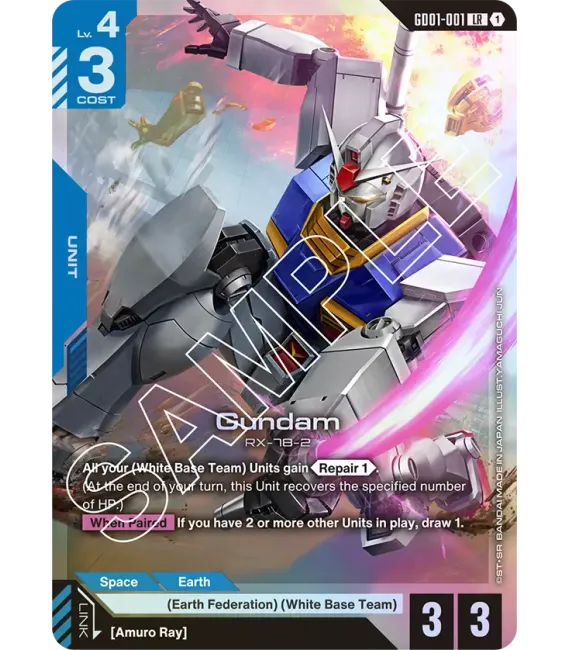 Gundam Card Game GD-01 Newtype Rising: Caja de 24 sobres