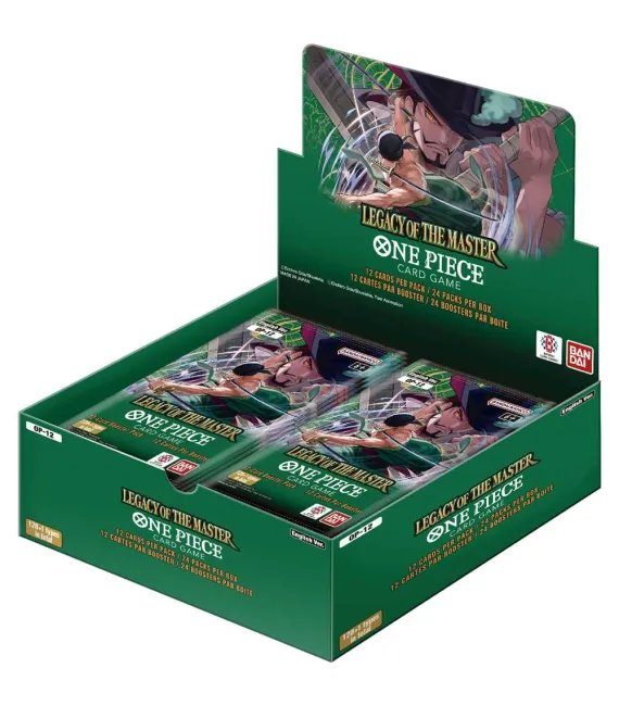 One Piece Card Game OP-12 Legacy of the Master: Caja de 24 sobres
