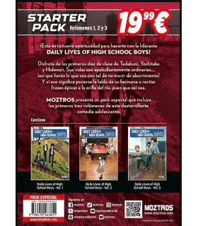 Daily Lives of High School Boys Pack 1, 2 y 3 (de 7)