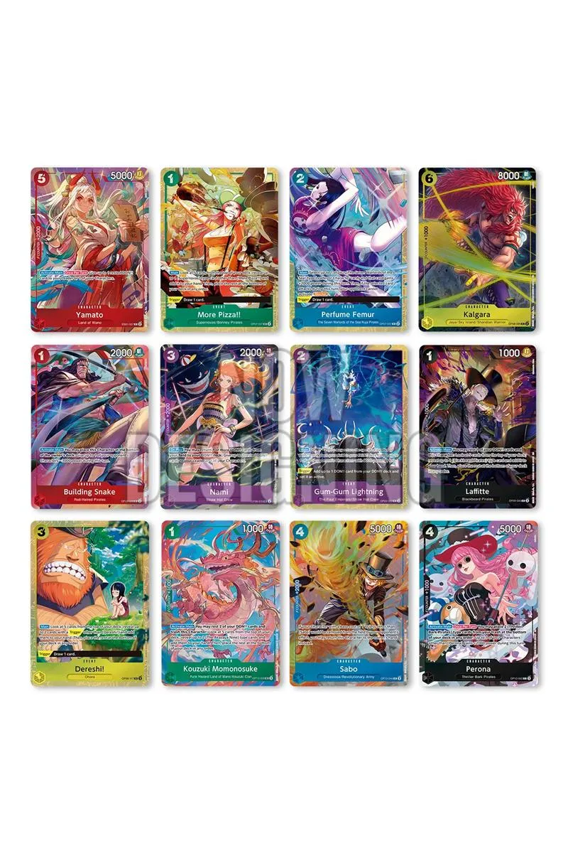 one piece card game best selection vol 4 Premium Card Collection Vol.4 and enhance your deck with unique illustration promo cards. One Piece - Illustration -