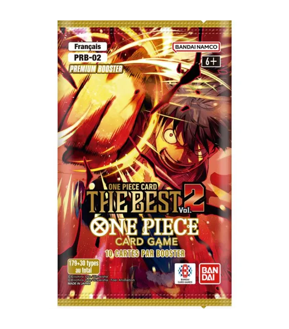 One Piece Card Game PRB-02 Premium Booster The Best Vol 2: Caja de 20 sobres