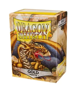Fundas Dragon Shield Standard - Matte Gold (100 uds)