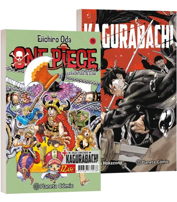 One Piece nº 111 + Kagurabachi nº 01 (Pack especial)