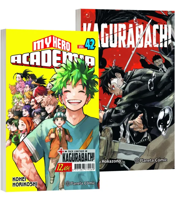 My Hero Academia nº 42 + Kagurabachi nº 01 (Pack especial)