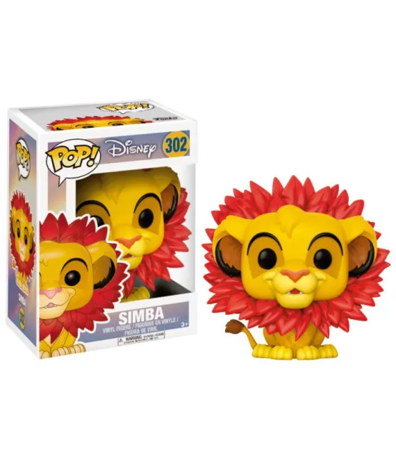 Vinyl POP Disney Nº 302: Simba (El Rey León)