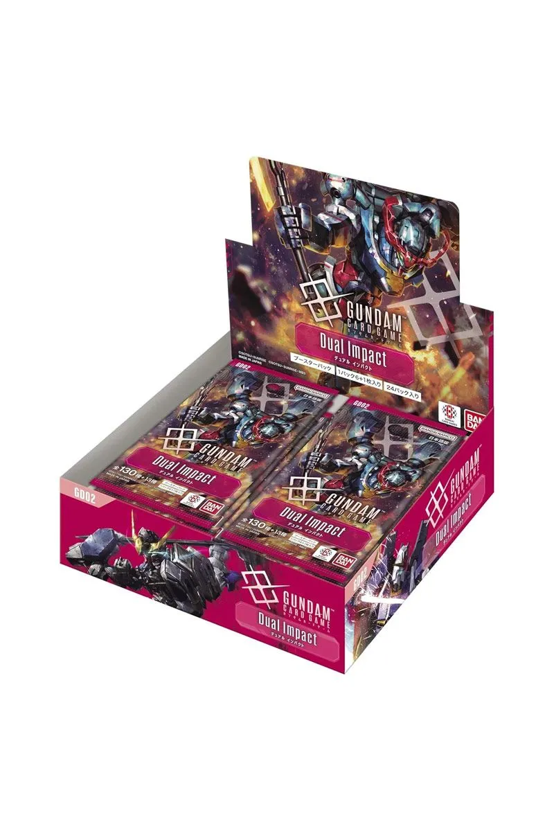 Gundam Card Game GD-02 Dual Impact: Caja de 24 sobres