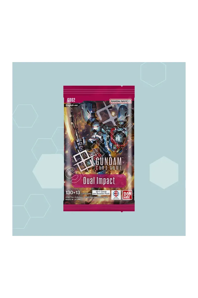 Gundam Card Game GD-02 Dual Impact: Caja de 24 sobres