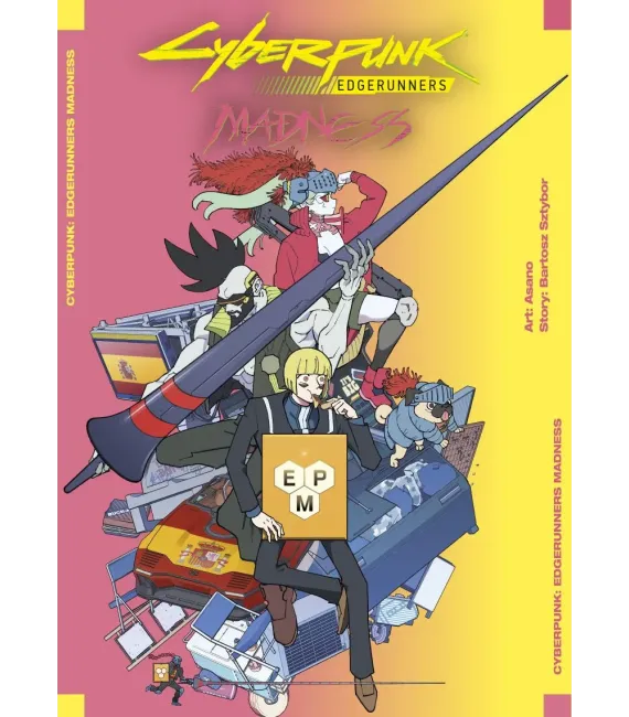 Cyberpunk Edgerunners: Madness Nº 01 - Portada Alternativa