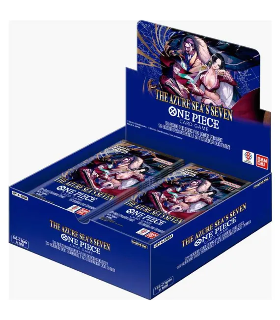 One Piece Card Game OP-14 EB-04 The Azure Sea's Seven: Caja de 24 sobres