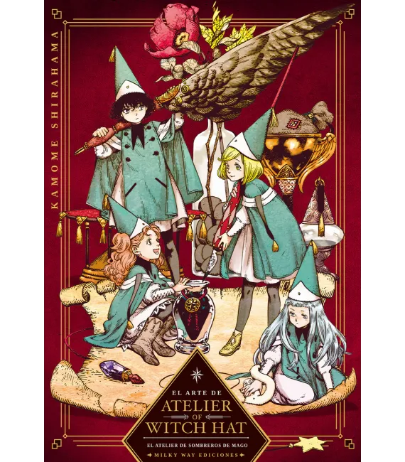 El arte de Atelier of Witch Hat